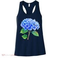 Beautiful Blue Hydrangea Flowers Women's Tank Top thumb 0