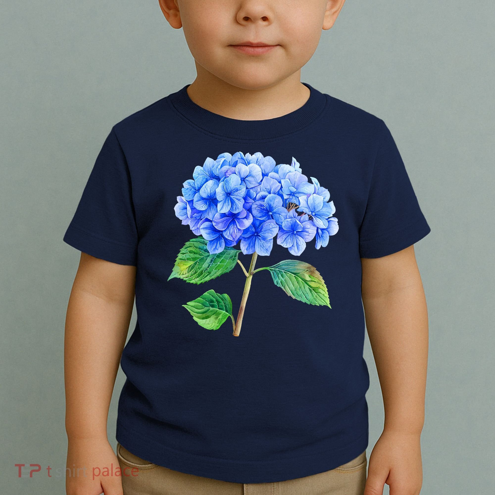 Beautiful Blue Hydrangea Flowers Toddler T-Shirt