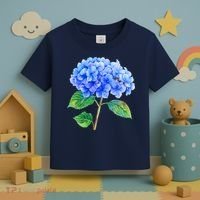 Beautiful Blue Hydrangea Flowers Toddler T-Shirt thumb 3