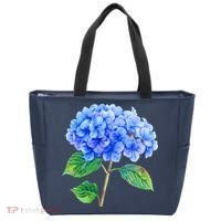 Beautiful Blue Hydrangea Flowers Tote Bag thumb 0