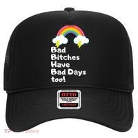 Bad Bitches Have Bad Days Too Funny Hat thumb 0