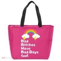 Bad Bitches Have Bad Days Too Funny Tote Bag thumb 0