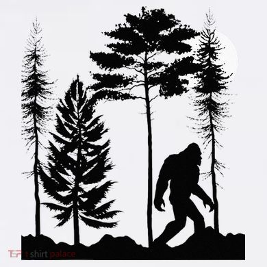 Bigfoo Bigfoot Hiding In Forest At Night Sasquatch Women's Flannel Pajama Set
