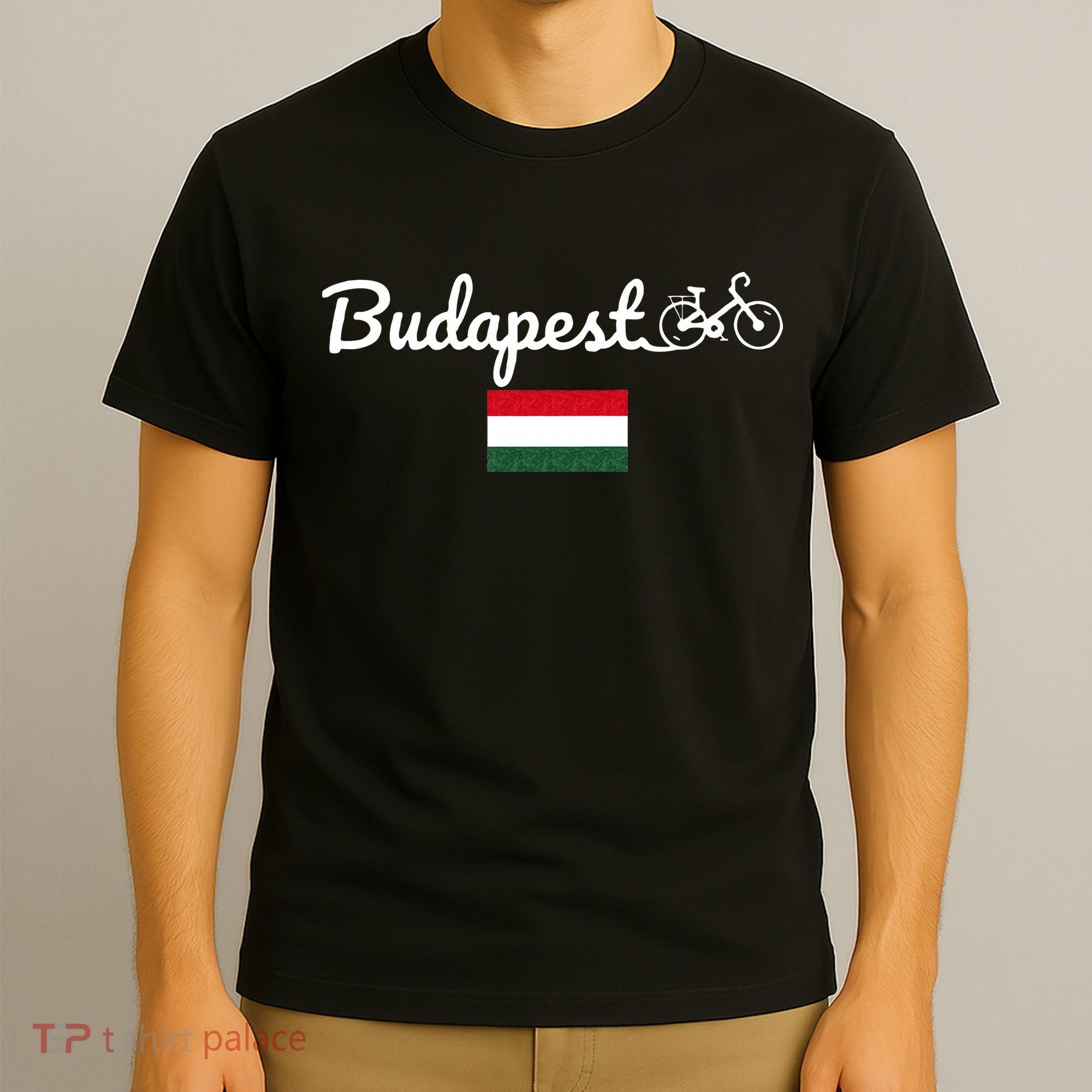 Bike Budapest Hungary Biking Cycling Bike Lover T-Shirt