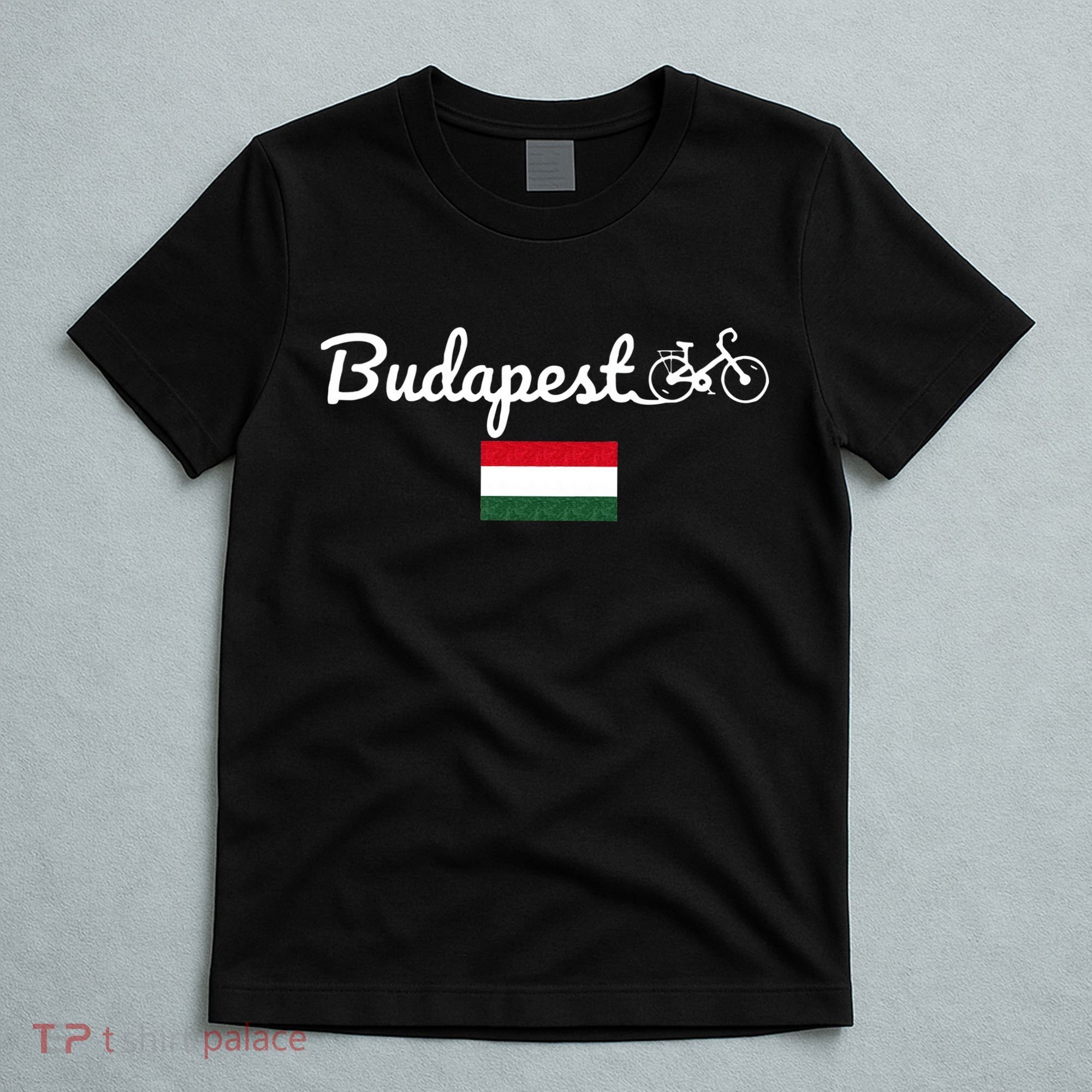 Bike Budapest Hungary Biking Cycling Bike Lover T-Shirt