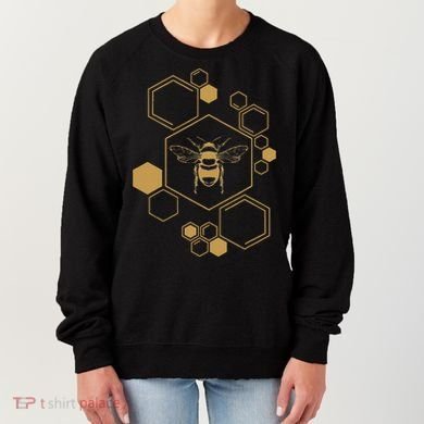 Bee Beekeeping Honeycomb Honey Beekeeper Bee Women's Sweatshirt