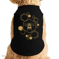 Bee Beekeeping Honeycomb Honey Beekeeper Bee Doggie Tank thumb 0