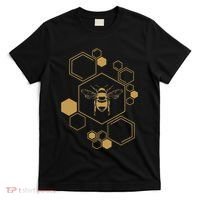 Bee Beekeeping Honeycomb Honey Beekeeper Bee T-Shirt thumb 0