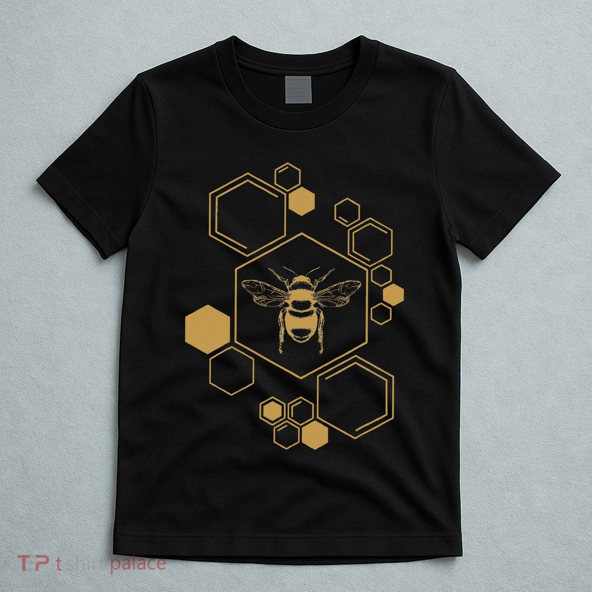 Bee Beekeeping Honeycomb Honey Beekeeper Bee T-Shirt
