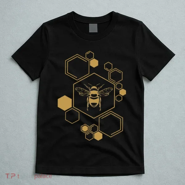 Bee Beekeeping Honeycomb Honey Beekeeper Bee T-Shirt