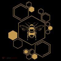 Bee Beekeeping Honeycomb Honey Beekeeper Bee Mousepad thumb 1