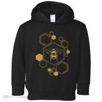 Bee Beekeeping Honeycomb Honey Beekeeper Bee Toddler Hoodie thumb 0