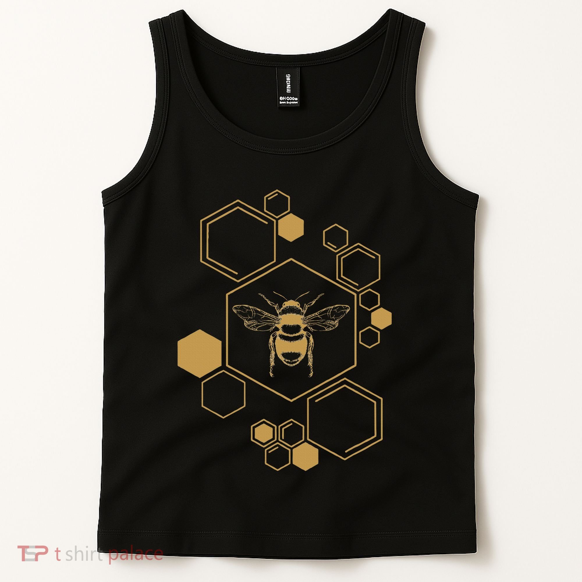 Bee Beekeeping Honeycomb Honey Beekeeper Bee Tank Top