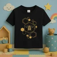 Bee Beekeeping Honeycomb Honey Beekeeper Bee Toddler T-Shirt thumb 3