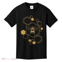 Bee Beekeeping Honeycomb Honey Beekeeper Bee Kids T-Shirt thumb 0