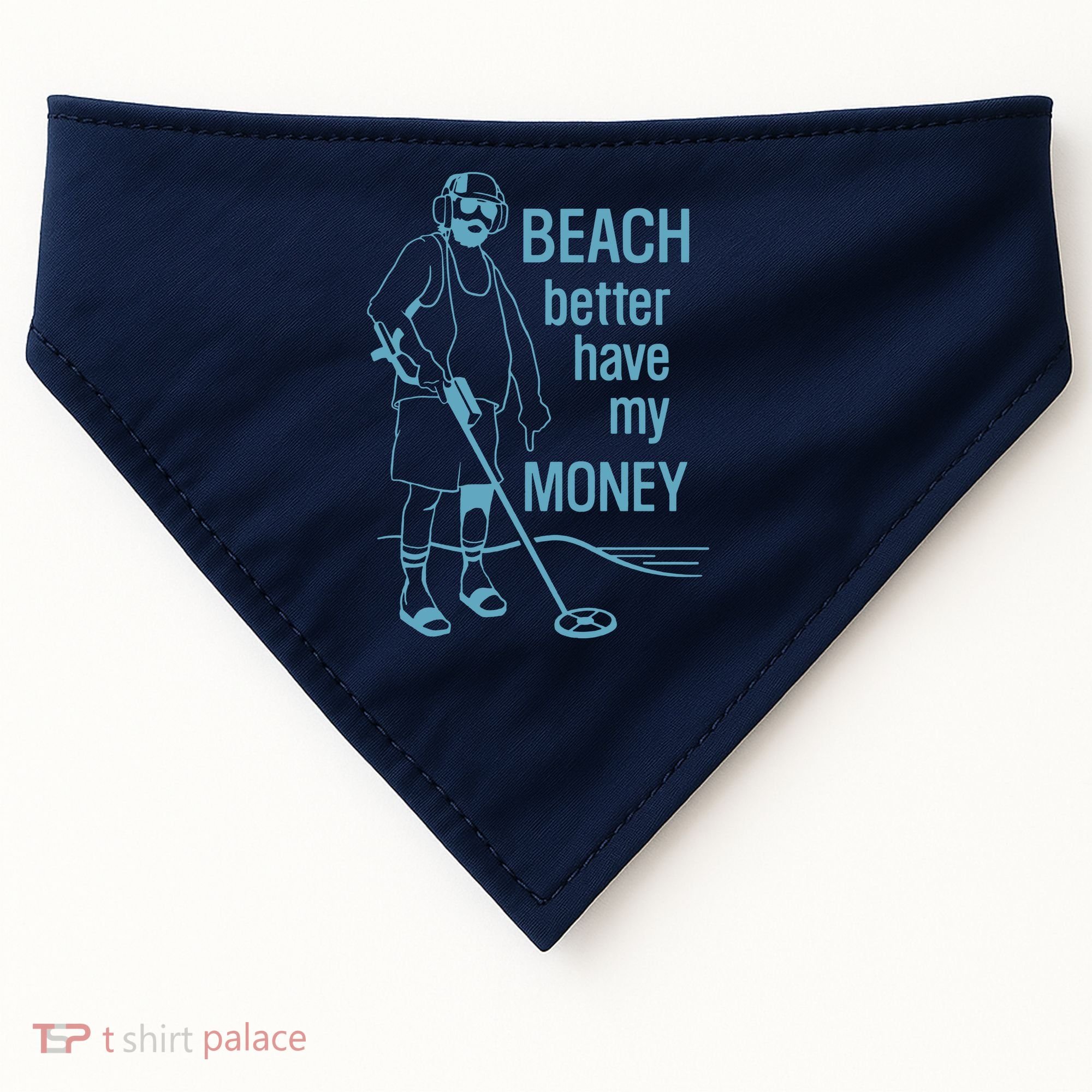 Beach Better Have My Money USA-Made Doggie Bandana