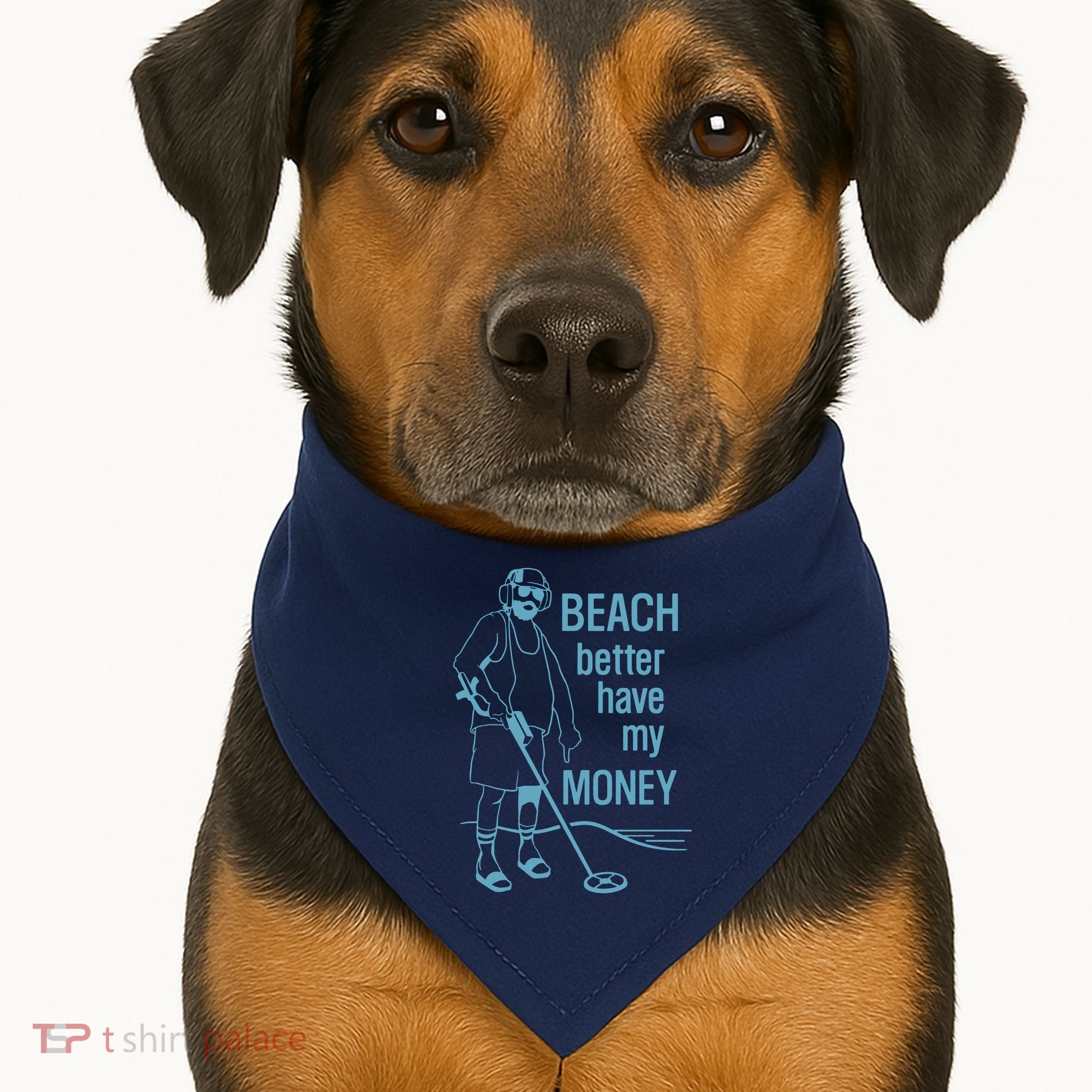 Beach Better Have My Money USA-Made Doggie Bandana