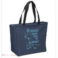 Beach Better Have My Money Tote Bag thumb 2