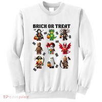 Building Bricks Halloween Brick Or Treat Costume Monsters Sweatshirt thumb 0