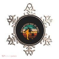 Beach Better Have My Money Beachcombing Beachcomber Ornament thumb 0