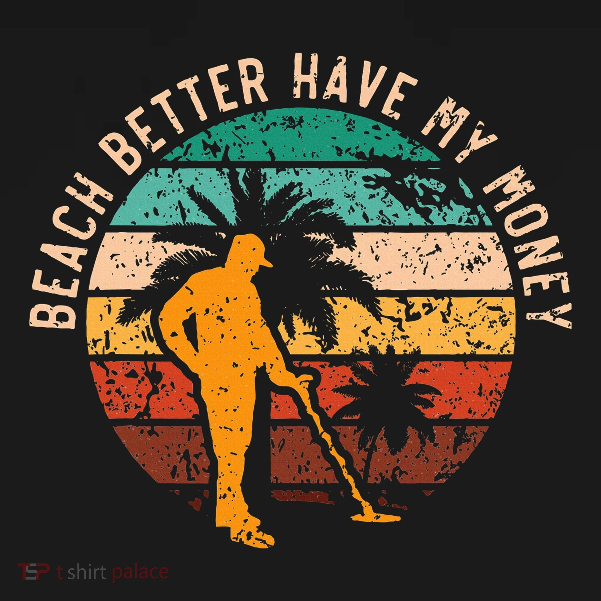 Beach Better Have My Money Beachcombing Beachcomber Tank Top