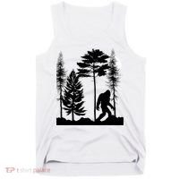 Bigfoot Bigfoot Hiding in Forest At Night Sasquatch  Tank Top thumb 0