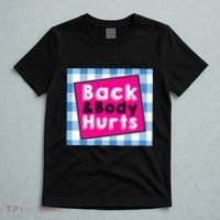 Back Body Hurts Humorous Quote Workout Top Gym T-Shirt thumb 5