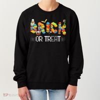 Block Building Halloween Brick Or Treat Master Builder Women's Sweatshirt thumb 0
