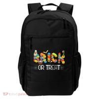Block Building Halloween Brick Or Treat Master Builder Backpack thumb 0