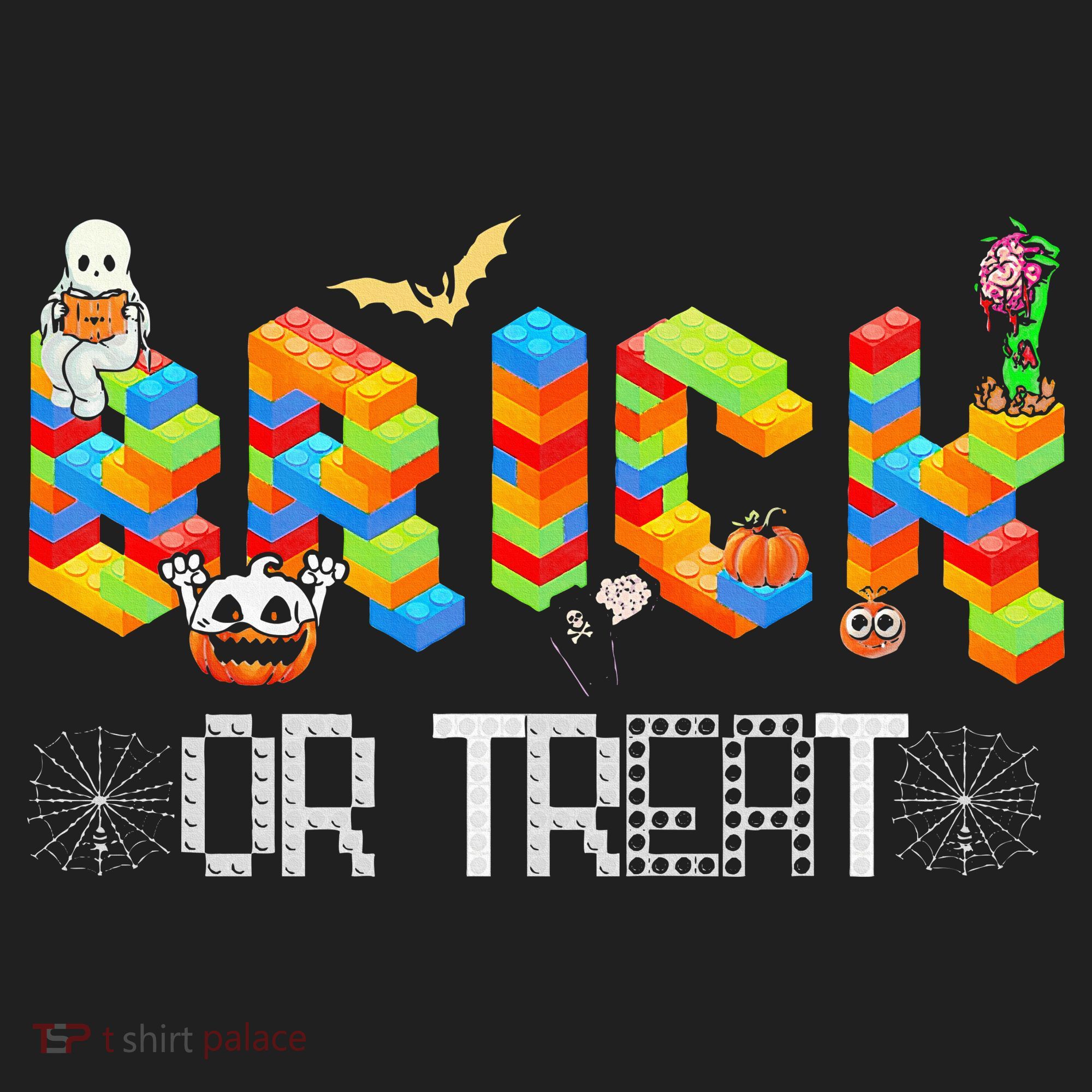 Block Building Halloween Brick Or Treat Master Builder Beanie
