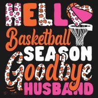 Basketball Bball Husband Wife Hello Basketball Season Women's Tank Top thumb 5