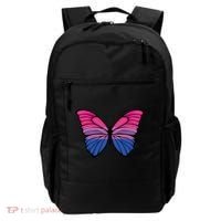 Bisexual Butterfly Hypolimnas Bi Pride Flag Backpack thumb 0