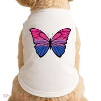 Bisexual Butterfly Hypolimnas Bi Pride Flag Doggie Tank thumb 0