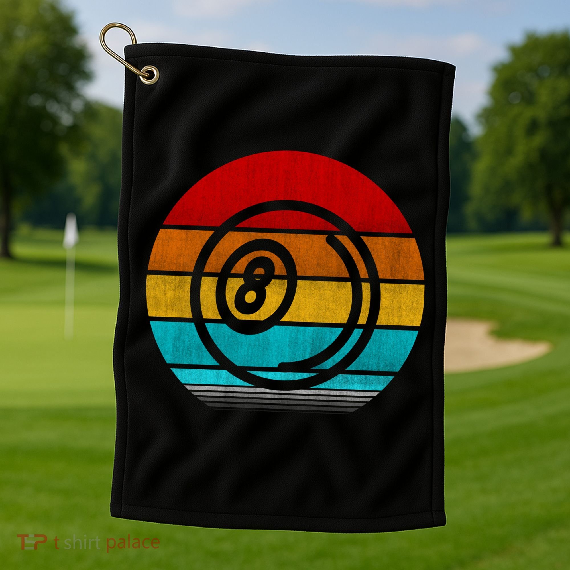 Billiard Golf Towel