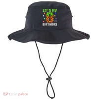 Birthday Boy It'S My 8th Birthday Video Game Pixel Bucket Hat thumb 0