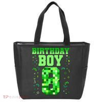 Birthday Boy It'S My 8th Birthday Video Game Tote Bag thumb 0