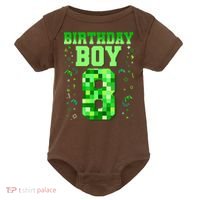 Birthday Boy It'S My 8th Birthday Video Game Baby Bodysuit thumb 0