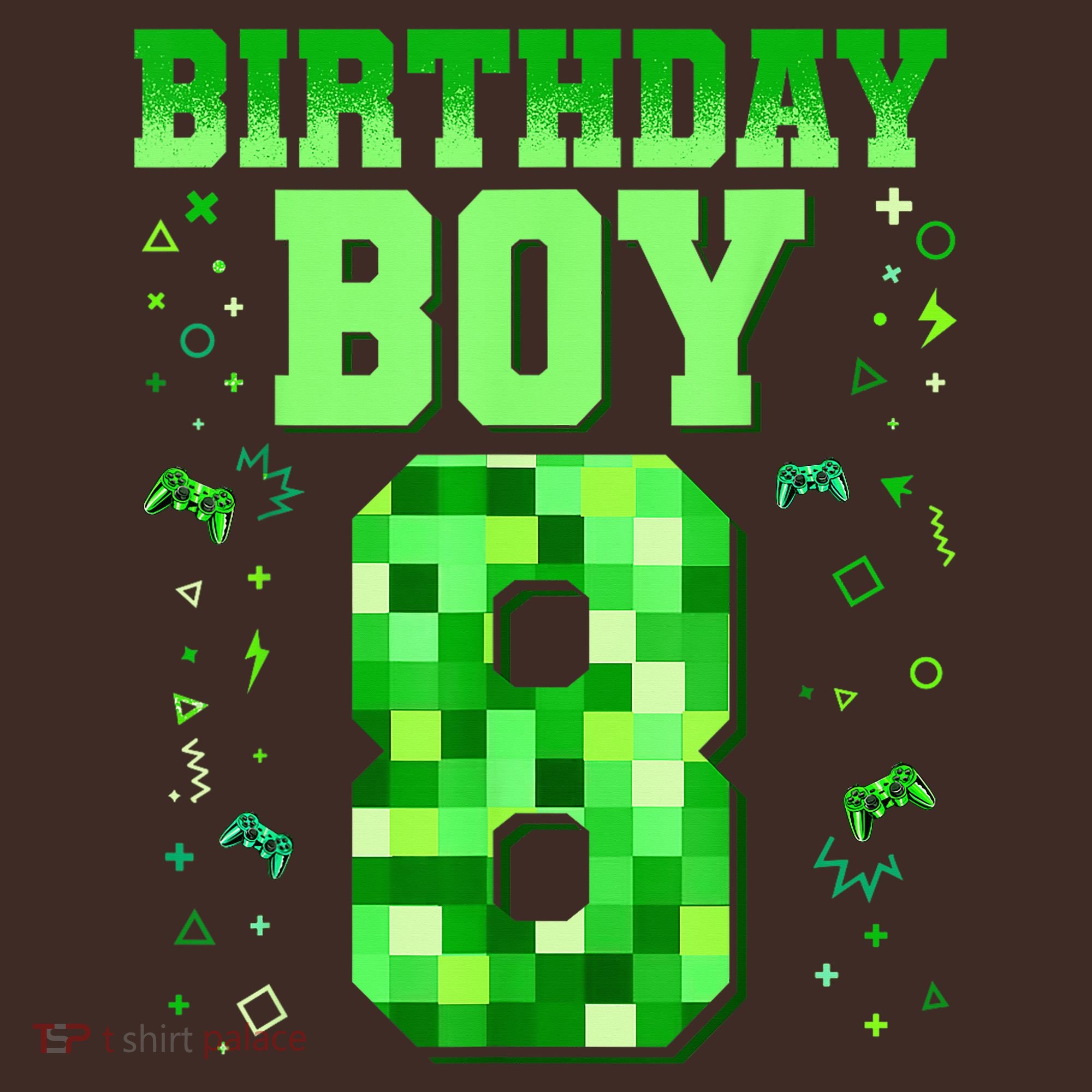 Birthday Boy It'S My 8th Birthday Video Game Baby Bodysuit