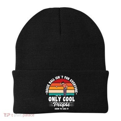 Bocce Ball Isnt For Everyone Bocce Ball Great Gift Beanie