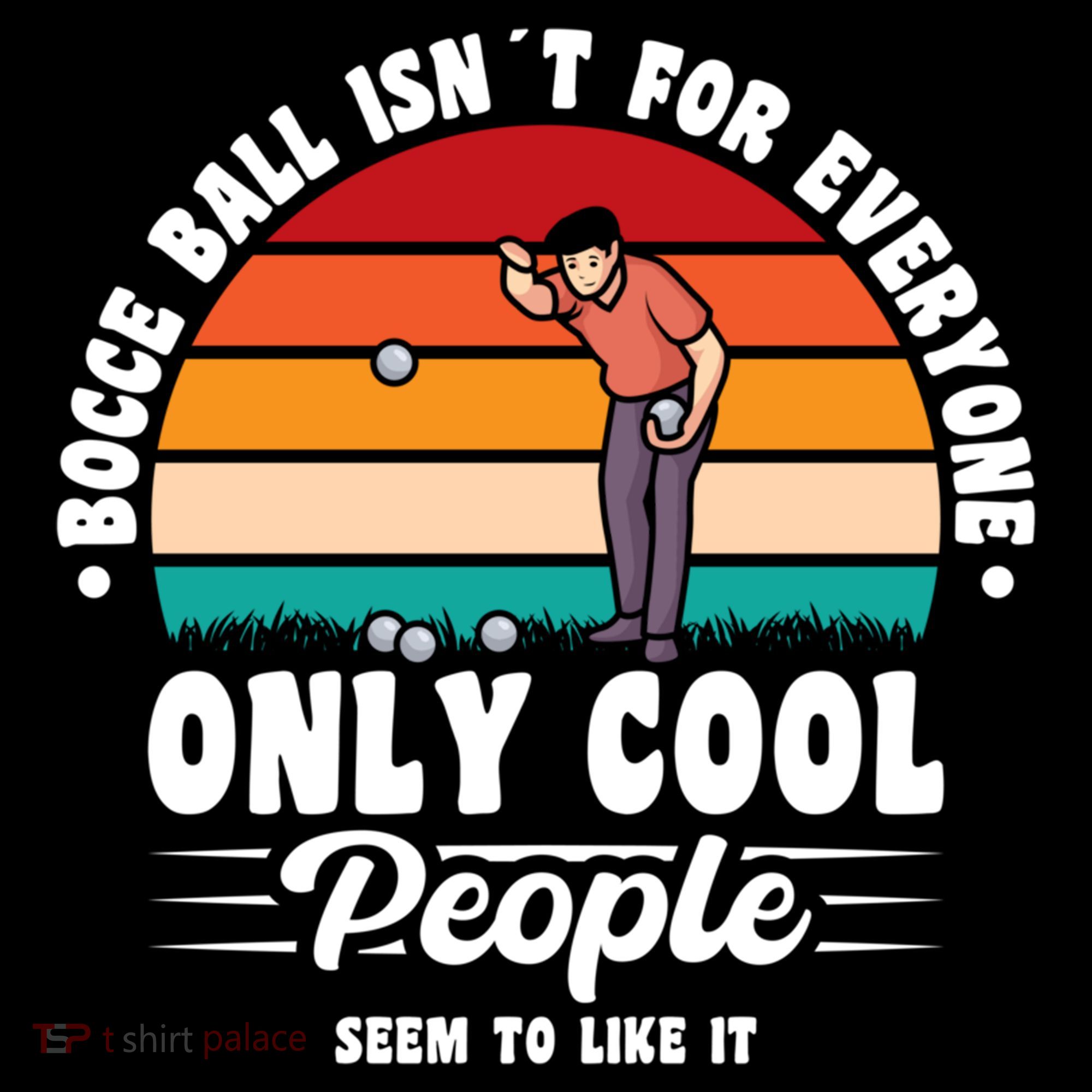 Bocce Ball Isnt For Everyone Bocce Ball Great Gift Women's Hoodie