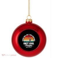 Bocce Ball Isnt For Everyone Bocce Ball Great Gift Plastic Christmas Ball Ornament thumb 0