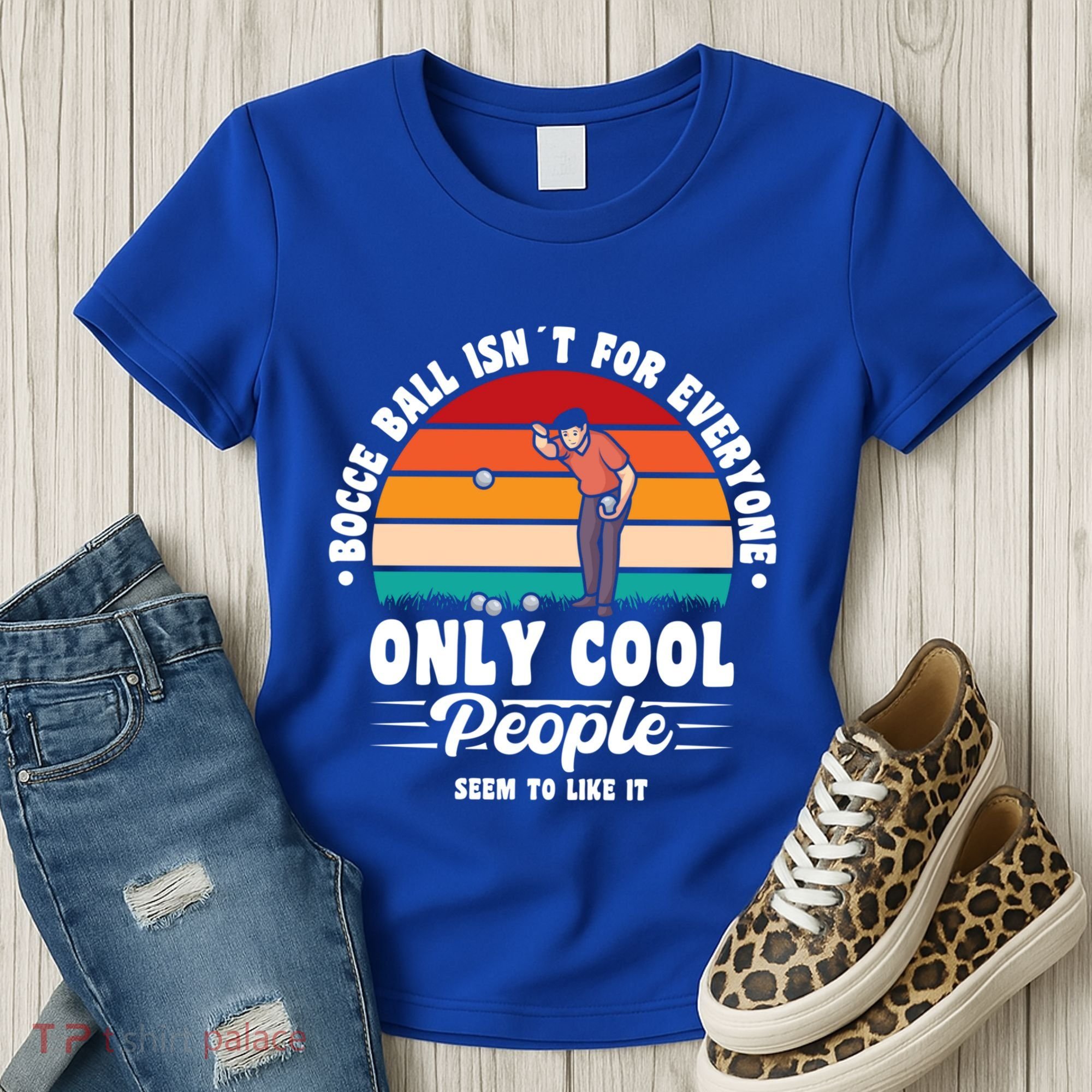 Bocce Ball Isnt For Everyone Bocce Ball Great Gift Women's T-Shirt