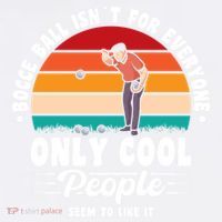 Bocce Ball Isnt For Everyone Bocce Ball Great Gift Garment-Dyed Sweatshirt thumb 2