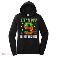 Birthday Boy It'S My 9th Birthday Video Game Pixel Women's Hoodie thumb 0