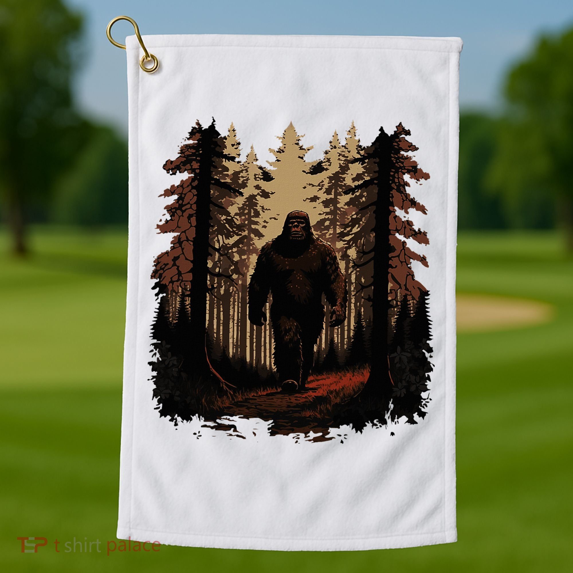 Bigfoot Golf Towel