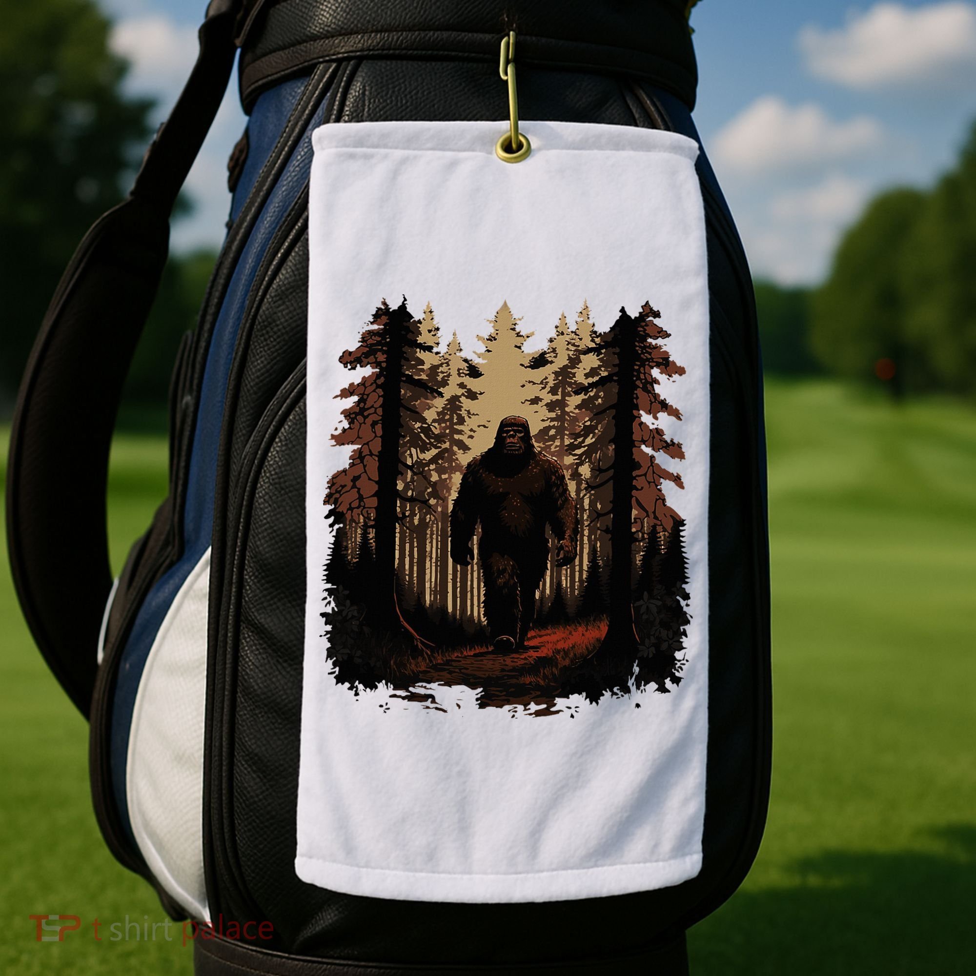 Bigfoot Golf Towel