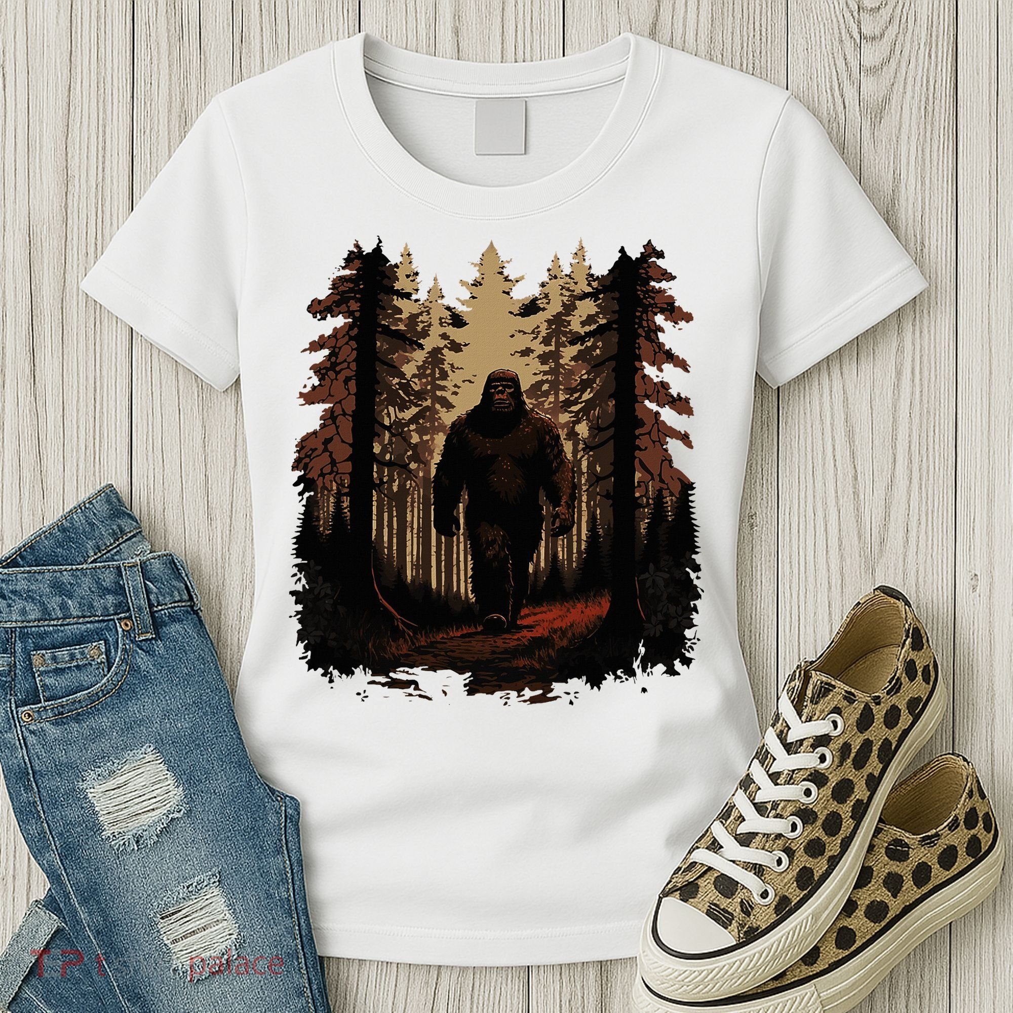 Bigfoot Women's T-Shirt