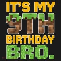 Birthday Boy It'S My 9th Birthday Video Game Pixel Kids Sweatshirt thumb 2