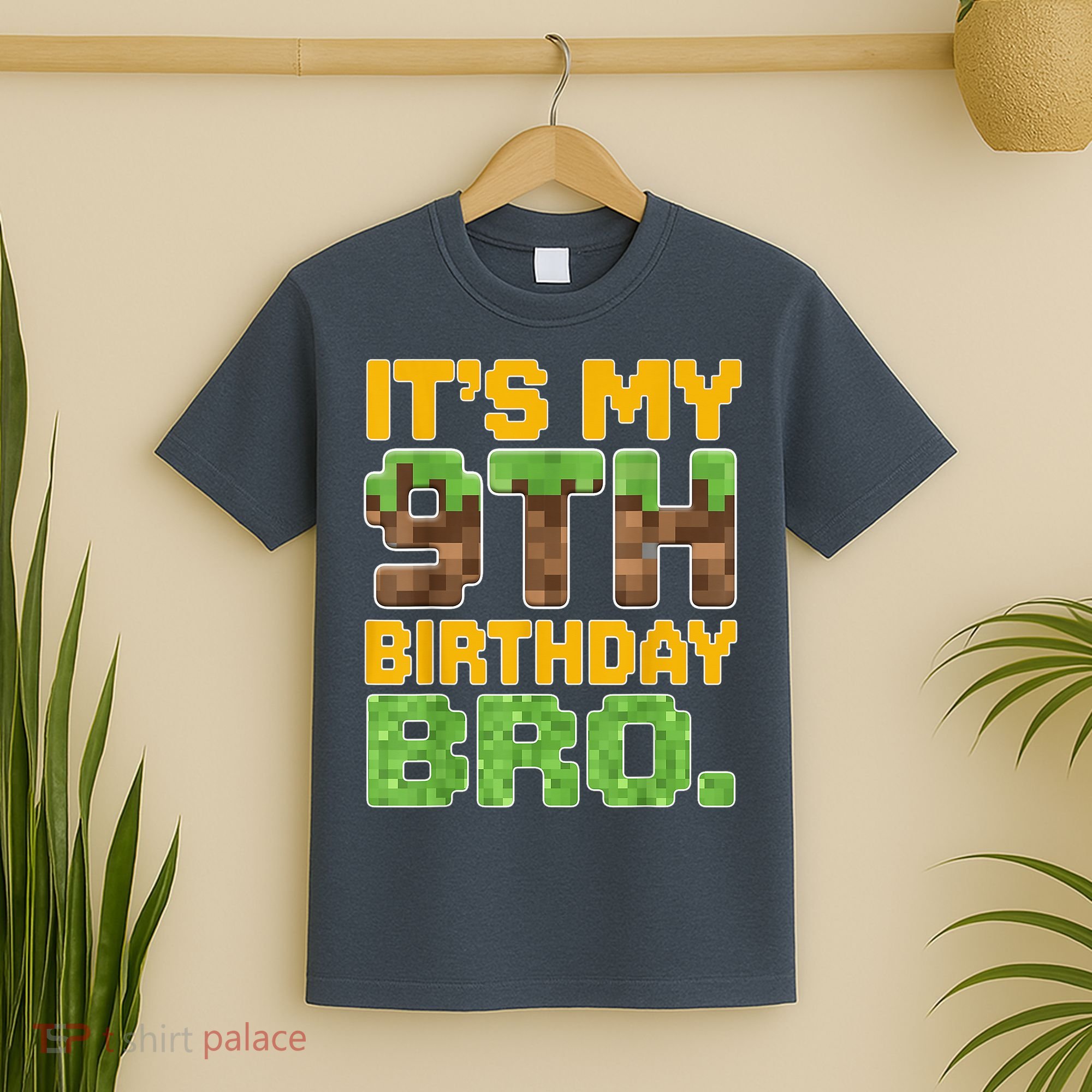 Birthday Boy It'S My 9th Birthday Video Game Pixel T-Shirt