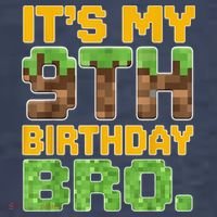 Birthday Boy It'S My 9th Birthday Video Game Pixel Kids T-Shirt thumb 4